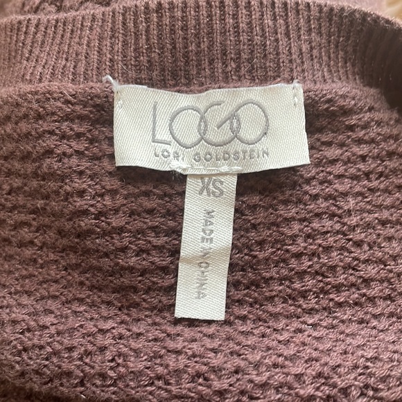 EUC Logo By Lori Goldstein Sweater Tunic - Picture 3 of 4